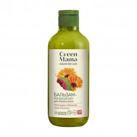 Green Mama Формула Тайги Бальзам-кондиционер для жирных волос 400мл