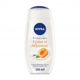 Nivea Гель-уход для душа Крем и абрикос 250мл