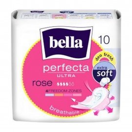 Bella Прокладки дышащие супертонкие Perfecta Ultra Rose 10шт