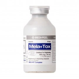 Medi-Peel Mela Plus Tox Сыворотка ампульная выравнивающая тон кожи лица 30мл