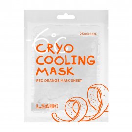 L.Sanic Cryo Cooling Маска тканевая охлаждающая с экстрактом красного апельсина 25мл