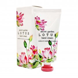 Jigott Secret Garden Lotus Крем для рук с экстрактом лотоса 100мл