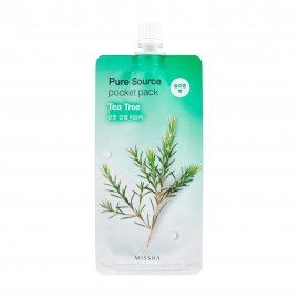 Missha Pure Source Маска ночная кремовая для лица Tea Tree 10мл