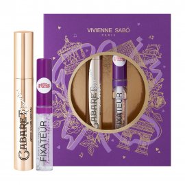 Vivienne Sabo Набор Тушь Cabaret Premiere 01 Черный +Гель для бровей Fixateur Lamination Effect
