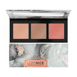 Catrice Палетка бронзер+хайлайтер Luminice Glow Palette