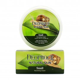Deoproce Natural Skin Крем питательный для лица и тела Snail 100мл