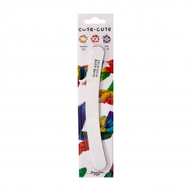 CUTE-CUTE Пилка белая бумеранг 100/180