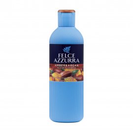 Felce Azzurra Гель парфюмированный для ванны и душа Напитывающий аромат Амбра и аргановое масло 650м