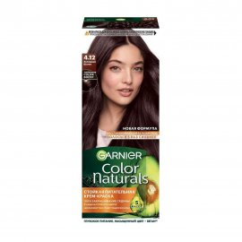 Garnier Color Naturals Крем-краска для волос 4.12 Холодный шатен