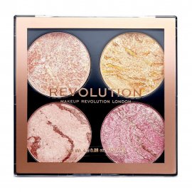 Makeup Revolution Хайлайтер 4в1 Cheek Kit
