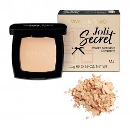 Vivienne Sabo Пудра компактная матирующая Joli Secret 01 Нейтральный телесный полупрозрачны