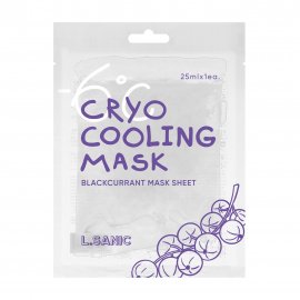 L.Sanic Cryo Cooling Маска тканевая охлаждающая с экстрактом черной смородины 25мл