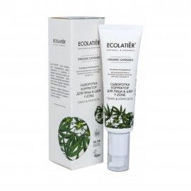 Ecolatier Organic Cannabis Сыворотка-корректор для лица и шеи Y-ZONE Тонус и упругость 50мл