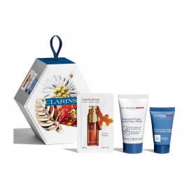Clarins Men Набор Сыворотка 0.9мл+Гель для умывания 30мл+Бальзам для лица 12мл