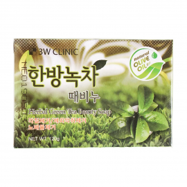 3W Clinic Herbal Green Tea Beauty Мыло 120г