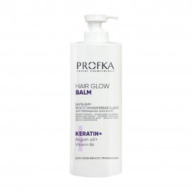 Profka Expert Cosmetology Бальзам восстанавливающий для сухих поврежденных волос Keratin+ 1000мл