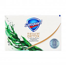 Safeguard Мыло Natural Detox с экстрактом морских водорослей 110г