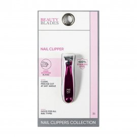 Beauty Blades Кусачки книпсер для маникюра и педикюра с изогнутыми лезвиями маленькие