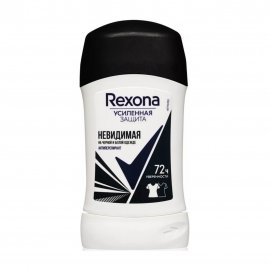 Rexona Усиленная защита Дезодорант-антиперспирант стик Невидимая на черном и белом 40мл