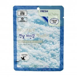 3W Clinic Fresh Маска тканевая для лица White 23мл