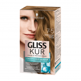 Schwarzkopf Gliss Kur Краска для волос уход и увлажнение 7-5