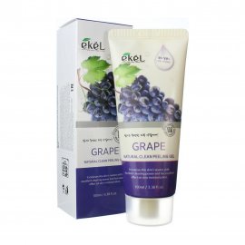 Ekel Пилинг-скатка для лица Виноград Natural Clean Grape 100мл