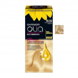 Garnier Olia Крем-краска для волос 10.32 Платиновое золото