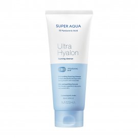 Missha Super Aqua Ultra Hyalron Пенка увлажняющая для умывания и снятия макияжа 200мл