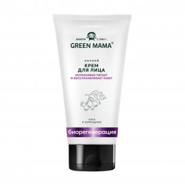 Green Mama Биорегенерация Крем ночной для лица Липа и боярышник 100мл