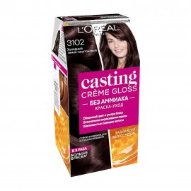 L'Oreal Paris Casting Creme Gloss Краска для волос 3102 Холодный темно-каштановый
