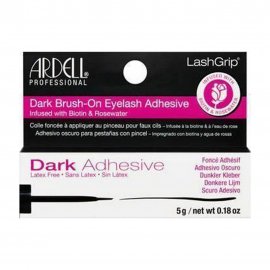 Ardell Brush On Biotin&Rosewater Dark Клей для ресниц c витамином B и розовой водой черный 5гр