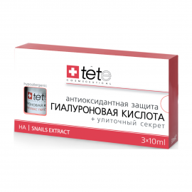 Tete Кислота гиалуроновая + Улиточный секрет 3*10мл