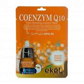 Ekel Ultra Hydrating Маска тканевая для лица с коэнзимом Q10 25мл