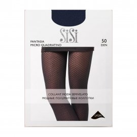 Sisi Колготки Fantasia Micro Quadratino 50 den S/M Blu