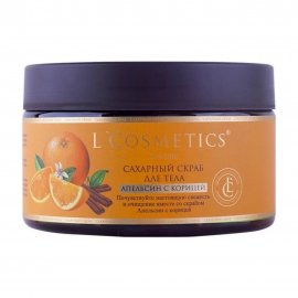 L'Cosmetics Classic Скраб сахарный для тела Апельсин с корицей 250мл