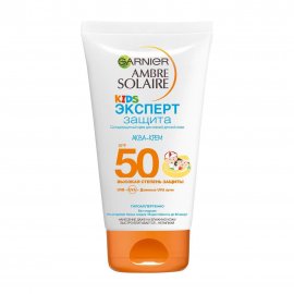 Garnier Ambre Solaire Крем детский солнцезащитный Аква-крем Эксперт защита SPF50 150мл