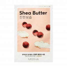 Missa  Airy Fit Маска тканевая увлажняющая с маслом ши для сухой кожи