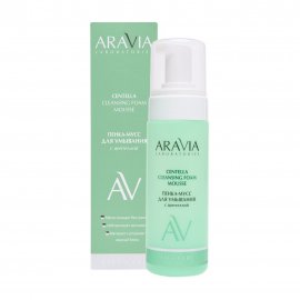 Aravia Laboratories Пенка-мусс для умывания с центеллой 160мл