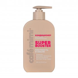 Cafe Mimi Colours Кондиционер для тонких и ломких волос Плотность и объем Super Booster 300мл