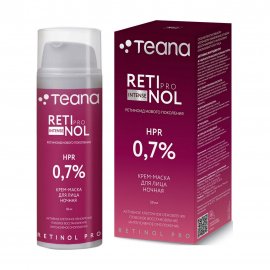 Teana RE2 Крем-маска ночная для лица Retinol Pro Intense 0.7% 50мл