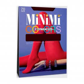 Minimi Колготки Multifibra Colors 3D 70 den  (Винный)