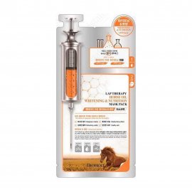 Deoproce Lap Therapy Маска-сыворотка для лица Horse Oil Whitening&Nutrition 25мл
