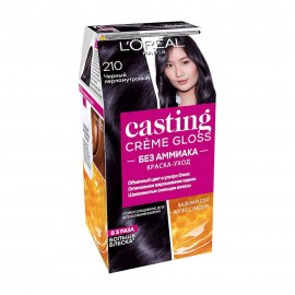 L'Oreal Paris Casting Creme Gloss Краска для волос 210 Черный перламутровый