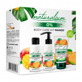 Naturalium Emotions Набор Трио Манго мини Гель-крем для душа+Крем для рук+Лосьон для тела