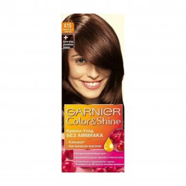 Garnier Color&Shine Краска для волос 4.15 Морозный каштан
