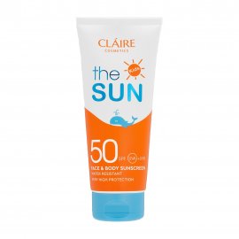 Claire Cosmetics Kids The Sun Крем солнцезащитный водостойкий для лица и тела SPF50 200мл
