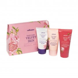 Cafe Mimi Набор Velvet Skin Крем для рук 50мл+Крем-маска для рук 50мл+Скраб для рук 50мл