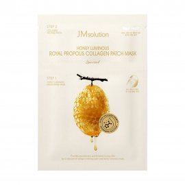 JMSolution Honey Luminous Набор двухэтапный с прополисом Маска 30мл+Патчи 2шт*8.5мг