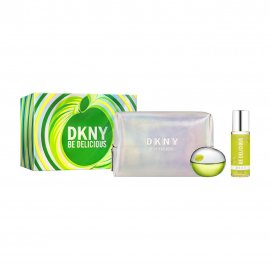 DKNY Be Delicious Набор Парфюмерная вода 100мл+Мист 125мл+Косметичка