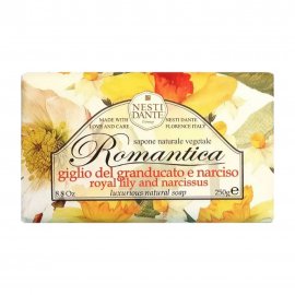 Nesti Dante Romantica Мыло Королевская лилия и Нарцисс 250гр